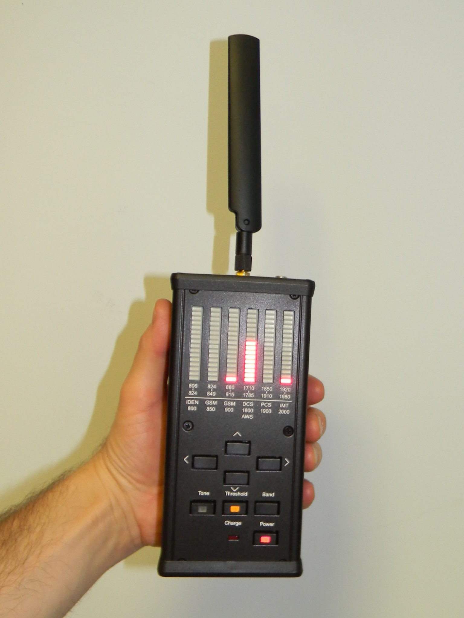 Hand Held Cellphone Detector HHCD-VN1